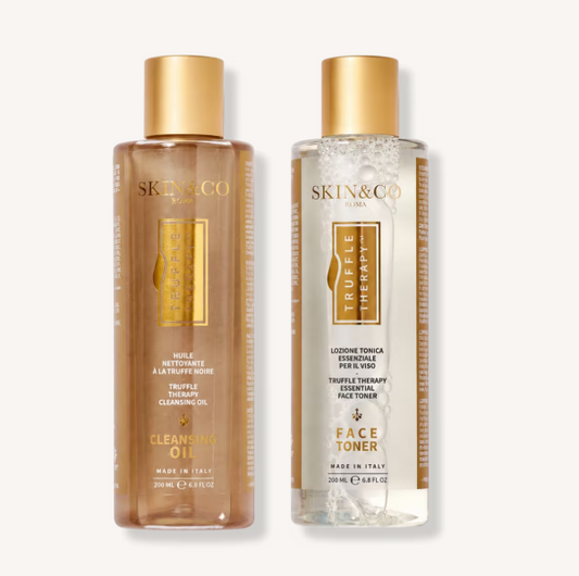 ruffle Therapy Love at First Swipe Face Toner & Cleansing Oil Duo