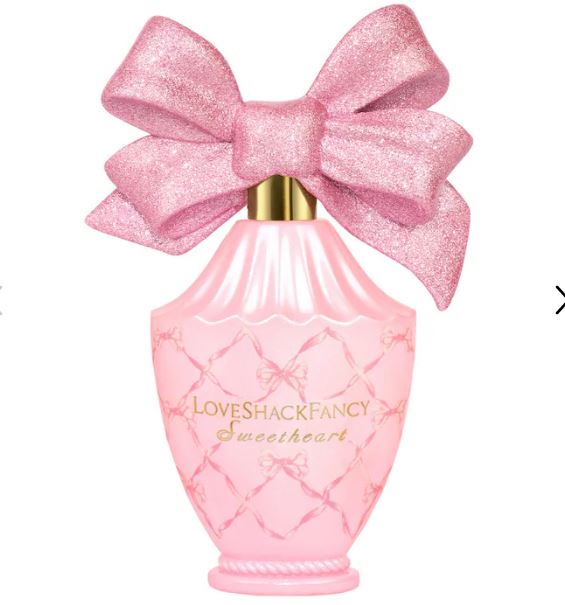 LoveShackFancy Sweetheart Eau de Parfum – Raspberry & Peach Perfume for Women