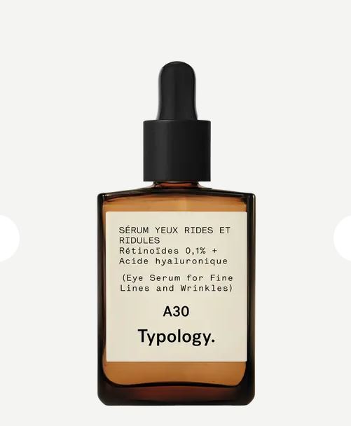 A30 — Eye Serum for Fine Lines and Wrinkles 0.1% Retinoids + Hyaluronic Acid