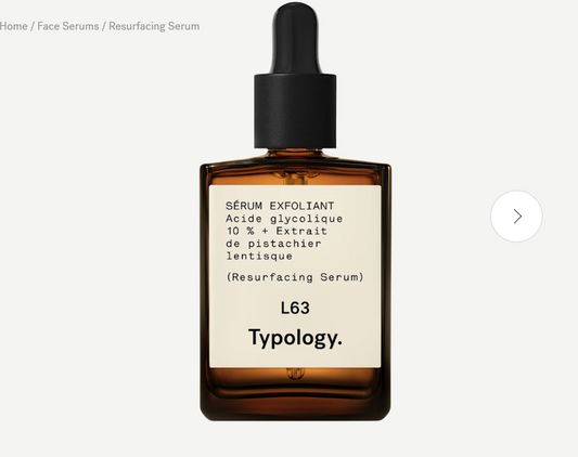 L63 — Resurfacing Serum 10% Glycolic Acid + Mastic Tree Extract