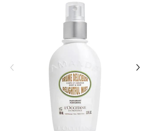 L’Occitane Almond Hair & Body Fragrance Mist – Soft, Nourishing Scent