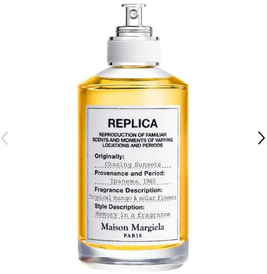 Maison Margiela REPLICA Chasing Sunsets Eau de Toilette – Fruity Woody Mango Perfume for Unisex