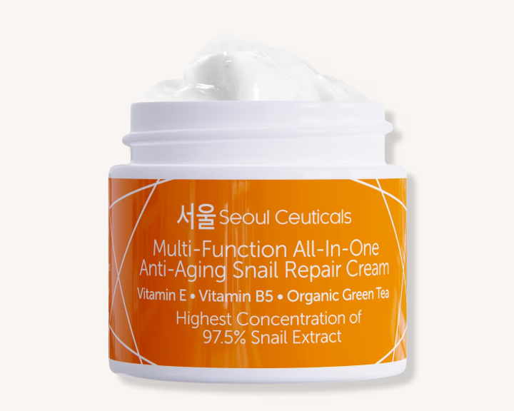 Korean Skin Care Multi-Function All-In-One Anti-Aging Snail Repair Cream