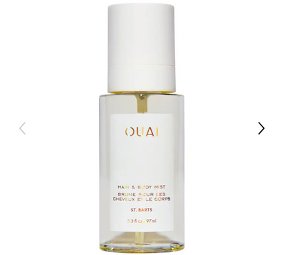 OUAI St. Barts Hair & Body Mist – Tropical Dragon Fruit & Orange Blossom Fragrance Mist for Long-Lasting Freshness