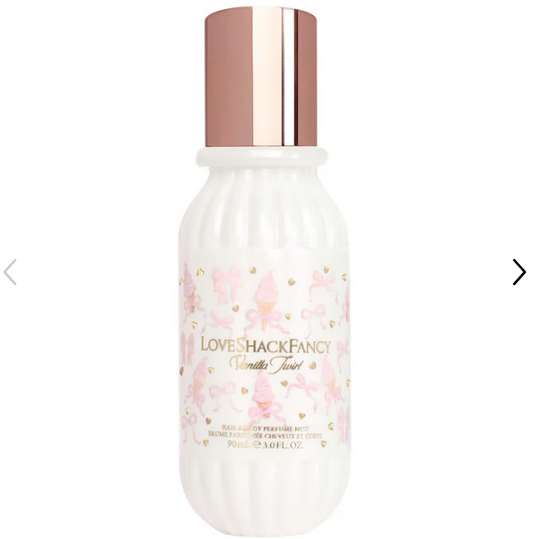 kFancy Mini Vanilla Twirl Hair & Body Perfume Mist