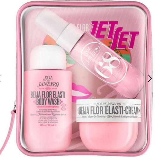 Sol de Janeiro Beija Flor™ Jet Set – Body Care Essentials for Smooth, Glowing Skin