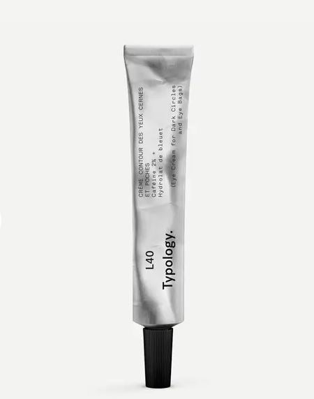 L40 — Eye Cream for Dark Circles and Eye Bags 2% Caffeine + Hydrolate Cornflower