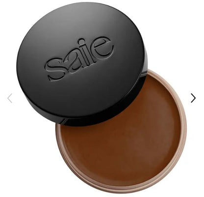Saie Sun Melt Bronzer – Creamy, Sun-Kissed Radiance-Color: Tan Bronze - a neutral shade for medium to tan skin tones