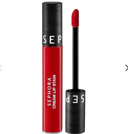 Long-Wear Cream Lip Stain Liquid Lipstick (10HR) – emphasizes longevity-Color: 01 Always Red - matte classic red