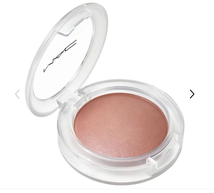 MAC Cosmetics Glow Play Blush – Lightweight, Blurring, Buildable Color-Color: Blush, Please - neutral light mauve