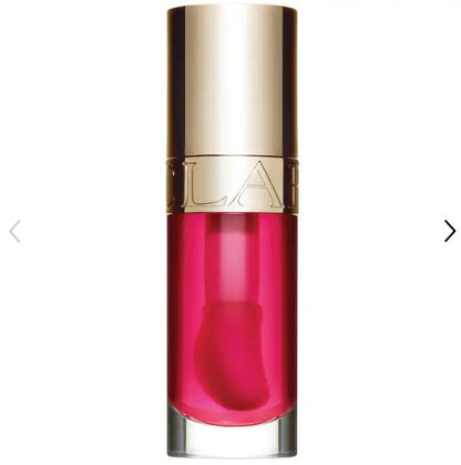 Clarins Nourishing Lip Comfort Oil – emphasizes care and softness
