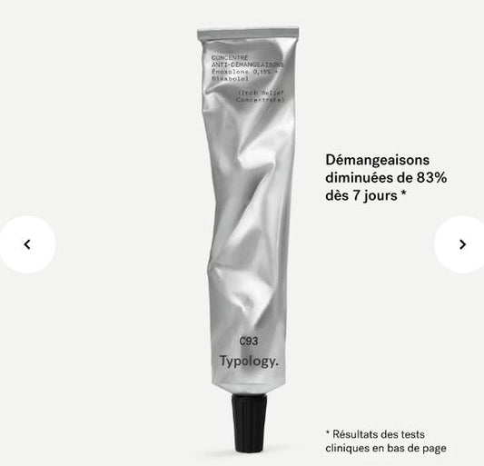 C93 — Itch Relief Cream 0.15% Enoxolone + Bisabolol