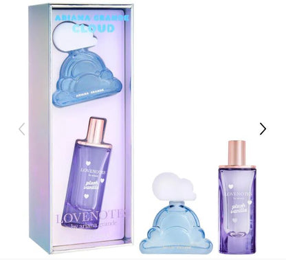 Ariana Grande Mini Perfume Set – Cloud & LOVENOTES Plush Vanilla Travel Size Duo