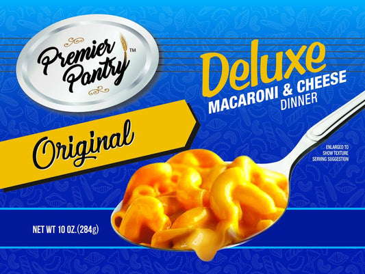Premier Pantry Deluxe Macaroni & Cheese Pasta Dinner, 10 oz
