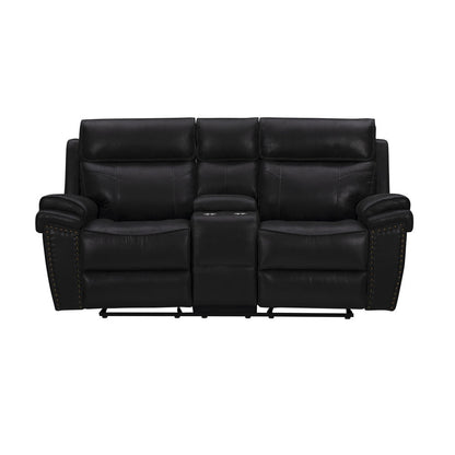 Dublin Modern Upholstered Reclining Loveseat