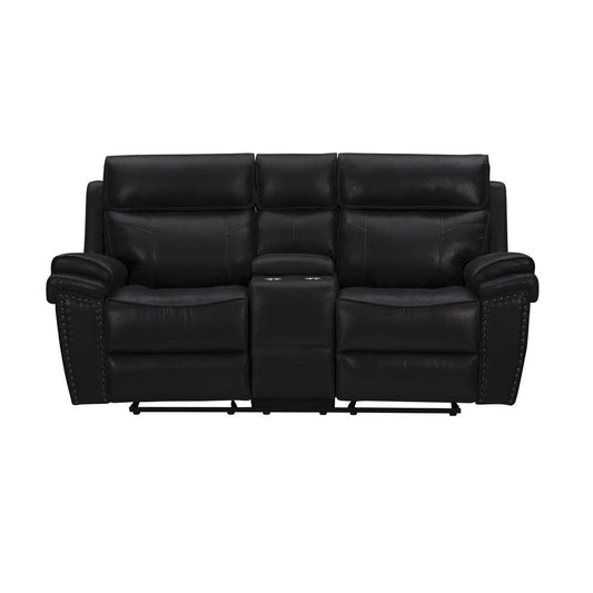 Dublin Modern Upholstered Reclining Loveseat