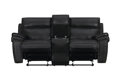 Dublin Modern Upholstered Reclining Loveseat