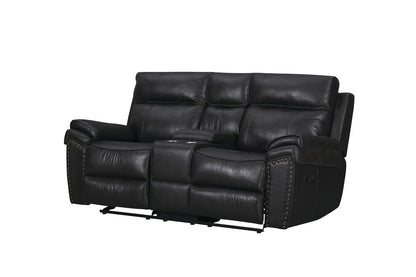 Dublin Modern Upholstered Reclining Loveseat
