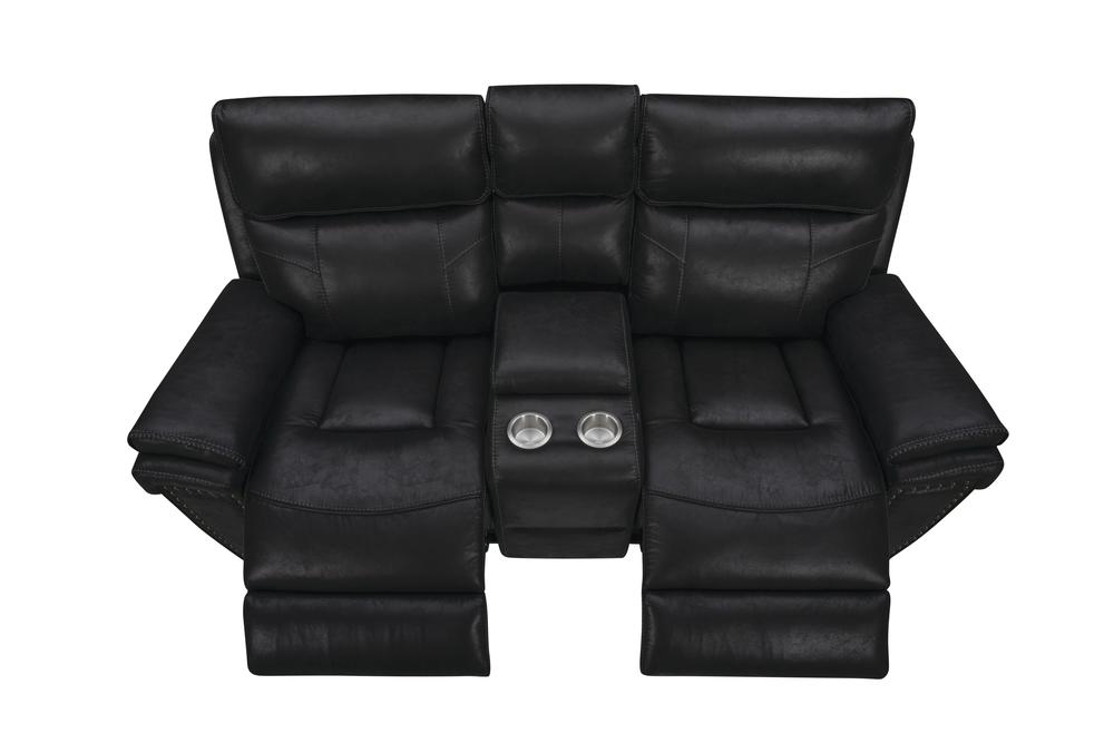 Dublin Modern Upholstered Reclining Loveseat