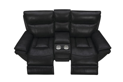 Dublin Modern Upholstered Reclining Loveseat