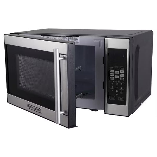 BLACK+DECKER 0.7 Cu. Ft. 700W Countertop Microwave - Black
