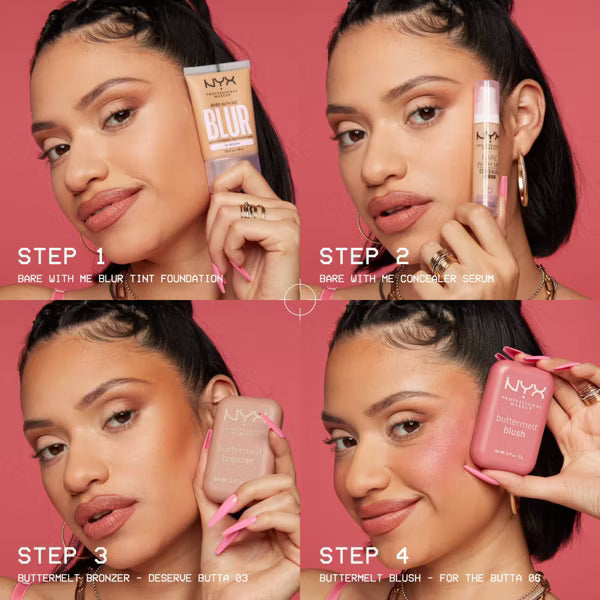 NYX Buttermelt Buildable Blush – Feeling Butta
