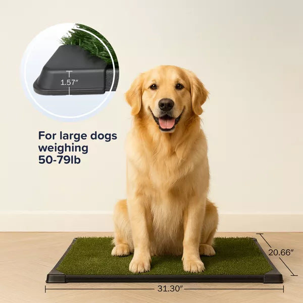 PETMAKER 4-Layer Artificial Grass Puppy Training Pad - 20" x 30"