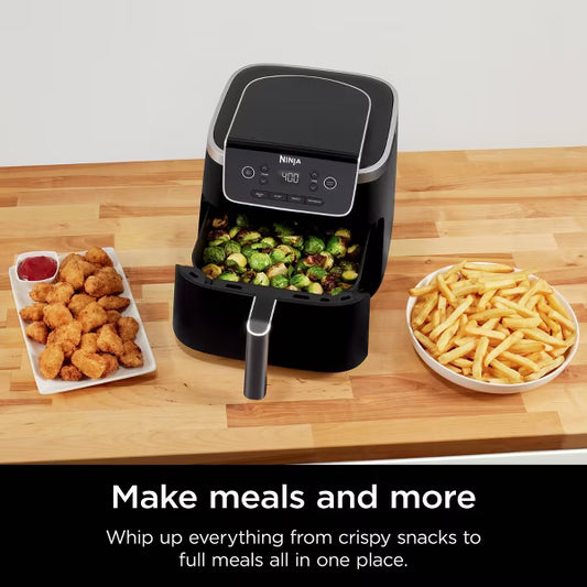 Ninja 5-Qt Air Fryer Pro 4-in-1 with Dishwasher-Safe Parts - Gray