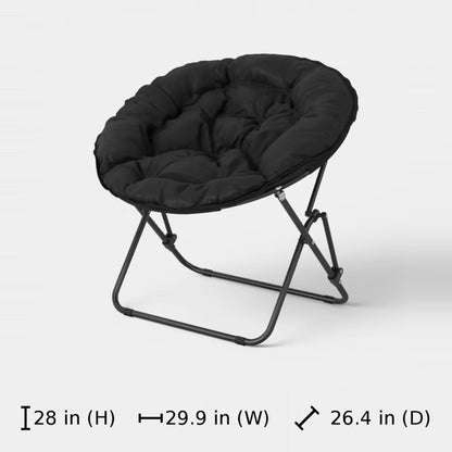 Room Essentials™ Folding Dish Chair - Black