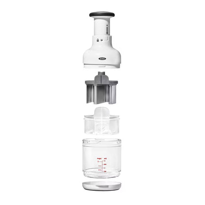 OXO Food Chopper with Stainless Steel Blade - White