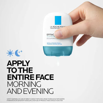 La Roche-Posay Effaclar Supramolecular Acne Moisturizer - Oil Control & Pore Refining, 1.35 fl oz