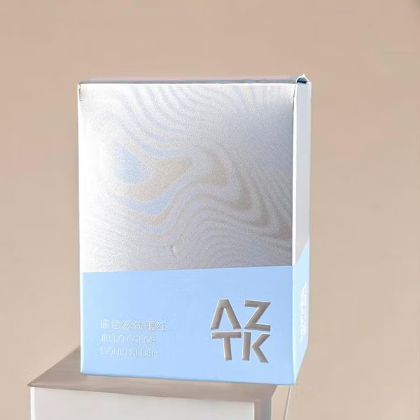 AZTK Jello Color Liquid Blush, JC01 Sakura Milk Jelly, Soft Matte Finish