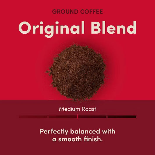 Tim Hortons Original Medium Roast Ground Coffee - 12 oz
