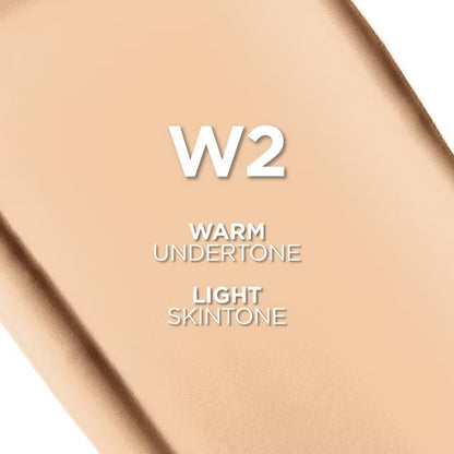 L'Oréal Paris True Match Super-Blendable Foundation, Shade W2 Light Ivory Warm, 1 fl oz