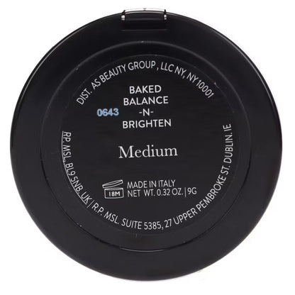 Laura Geller Baked Balance-N-Brighten Foundation, Medium, 0.32 oz