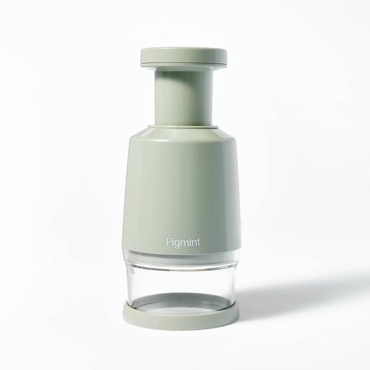 Figmint Manual Stainless Steel Food Chopper - Green