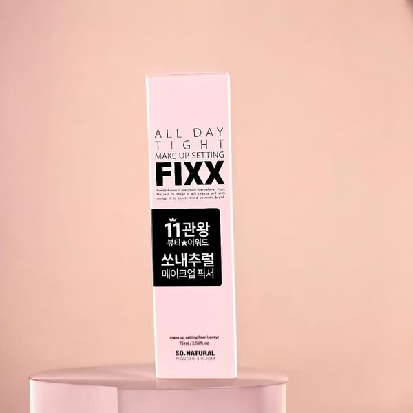 So Natural All Day Tight Makeup Setting Fixx Spray, 2.54 oz