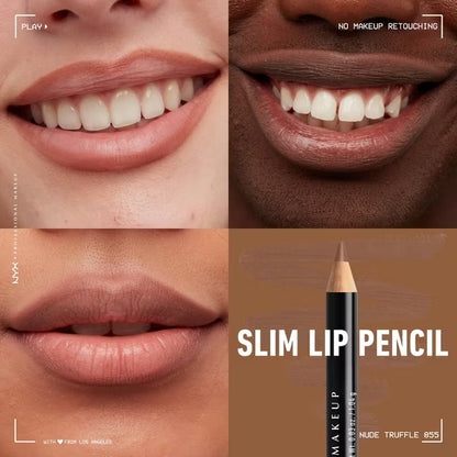 NYX Long-Lasting Lip Pencil – Nude Truffle-Nude Truffle