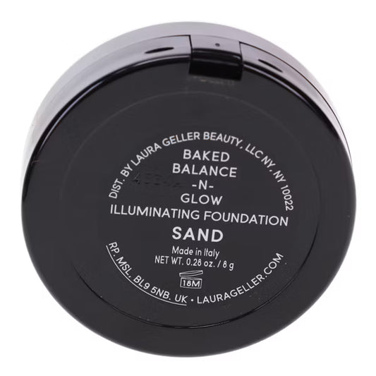 Laura Geller Baked Balance-n-Glow Foundation, Sand, 0.16 oz