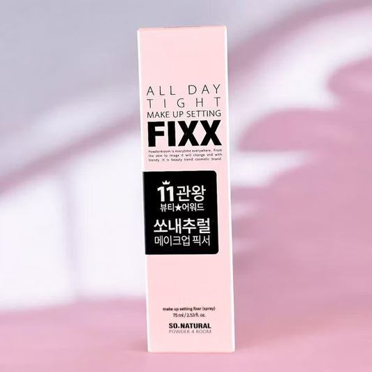 So Natural All Day Tight Makeup Setting Fixx Spray, 2.54 oz