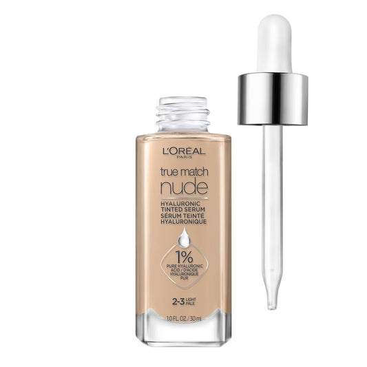 L'Oréal Paris True Match Hyaluronic Tinted Serum, 2-3 Light, 1 fl oz