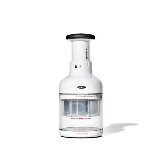 OXO Food Chopper with Stainless Steel Blade - White
