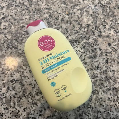 eos Shea Better 24-Hour Moisture Body Lotion - Beach Waves, 16 fl oz