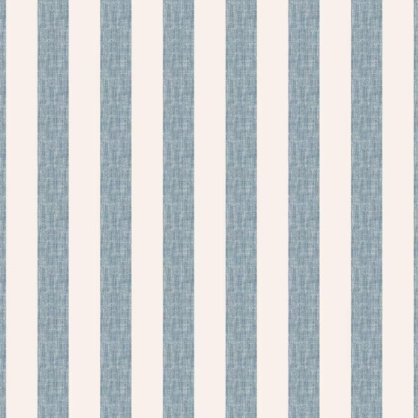 Threshold™ Berea Slouchy Accent Chair with French Seams, Upholstered, Malcolm Stripe Blue