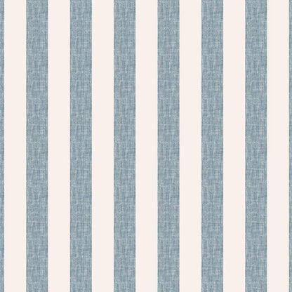 Threshold™ Berea Slouchy Accent Chair with French Seams, Upholstered, Malcolm Stripe Blue