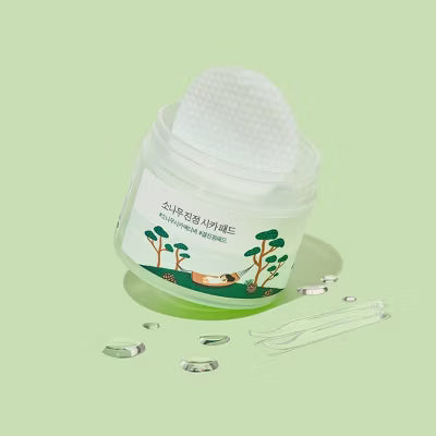 Round Lab Pine Calming Cica Pad Facial Toner - 50ct