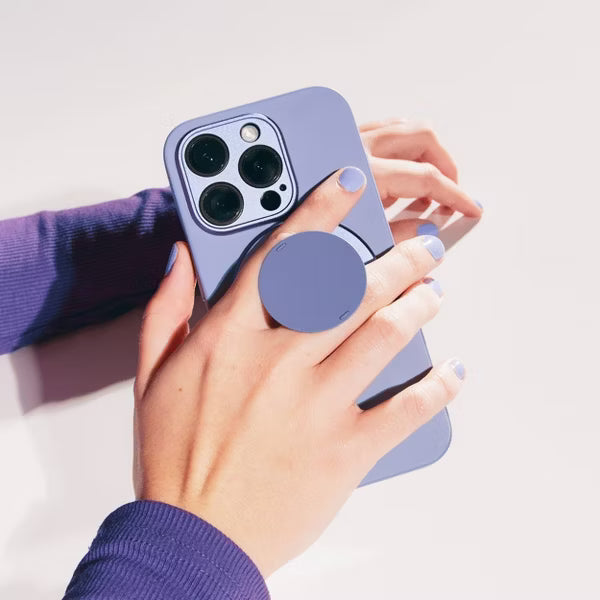ohsnap! Snap Grip Luxe Ultra-Thin Magnetic Phone Grip - Crushed Orchid