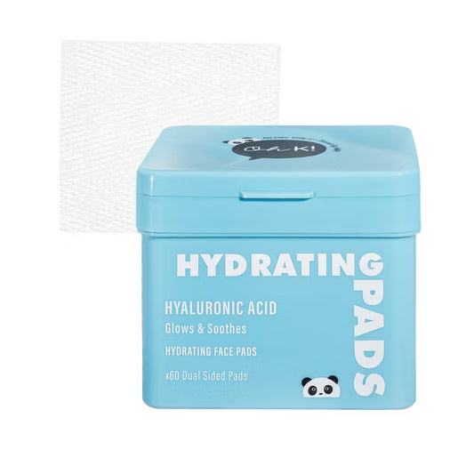 Oh K! Glowing & Soothing Hyaluronic Acid Hydrating Pads - 60ct