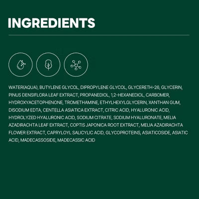 Round Lab Pine Calming Cica Ampoule Facial Serum - 30ml