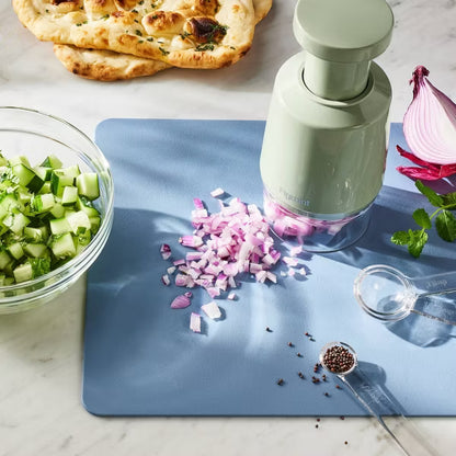 Figmint Manual Stainless Steel Food Chopper - Green